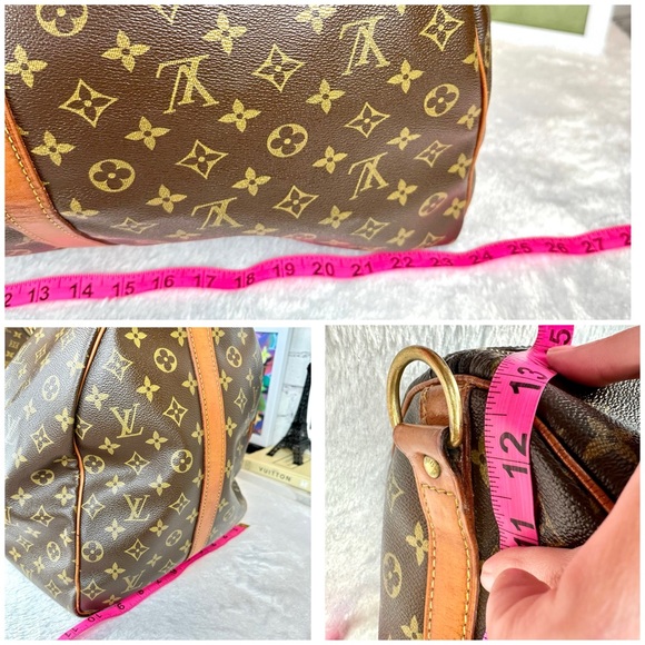 Louis Vuitton Bandouliere Keepall 60 Duffle Bag with original leather st⦠- Picture 16 of 16